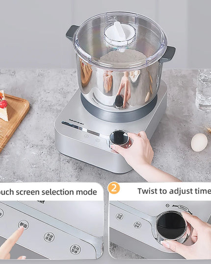 SUNATUR Kneader 8L/5.5L Stand Mixer Electric Dough Mixer Kitchen Processor Machine for Kneading Home Appliance for Baking