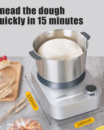 SUNATUR Kneader 8L/5.5L Stand Mixer Electric Dough Mixer Kitchen Processor Machine for Kneading Home Appliance for Baking