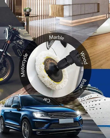 Universal Car Polish Pad 3/4inch For M10/M14 Soft Wool Machine Waxing Polisher Car Body Polishing Discs Cleaning Accessories