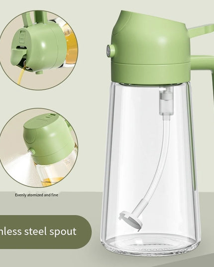 Press type glass oil Spray Oil Bottle Spray Oil Dispenser Oil Jar BBQ Kitchen Baking Roasting Picnic Kitchen Toolglass oil spray