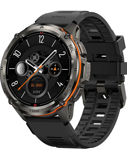 Original KOSPET TANK T3 Ultra Smart Watches For Men GPS Smartwatch Women 470mAh Electronic Fitness AMOLED AOD Bluetooth Watches