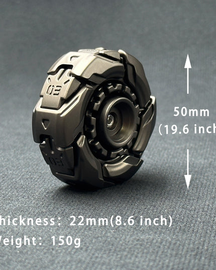 EDC Fidget Sliders Open Armor Spinning TopFidget Toys Stress Relief For Adults Magnetic Meta