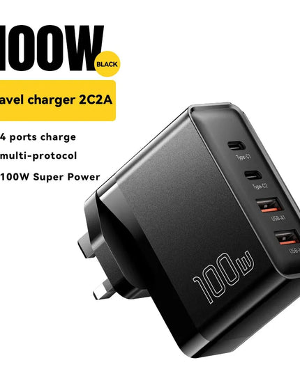 Essager 100W GaN USB Type C Caricabatterie PD QC Quick Charge 4.0 3.0 Type C Ricarica Rapida Per iPhone 14 13 12 Xiaomi Macbook