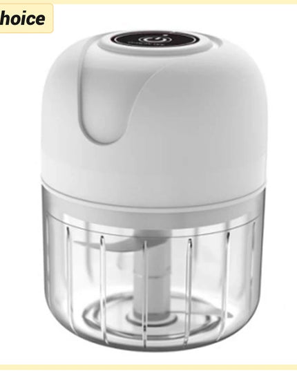 Electric Garlic Masher Portable Chopper Multi Function Meat Grinder Masher Machine Mini Garlic Vegetable Chopper Usb Charging