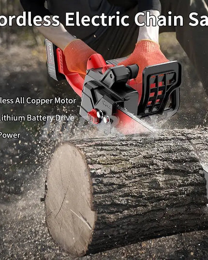 Electric Saw 16/12 Inch Chainsaw Tool Brushless Motor Logging Pruning Saw handheld Chainsaw Rechargeable Battery For Wood Cutter