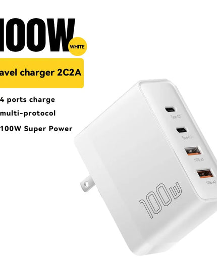 Essager 100W GaN USB Type C Caricabatterie PD QC Quick Charge 4.0 3.0 Type C Ricarica Rapida Per iPhone 14 13 12 Xiaomi Macbook