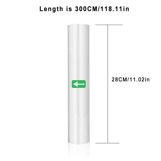 1 Roll 300CM Vacuum Seal Bags For Food, Food Saver Bags Rolls, Household Vacuum Packing Bag, Vacuum Sealer, Vacuum Storage Bags