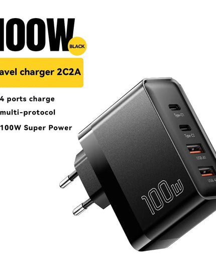 Essager 100W GaN USB Type C Caricabatterie PD QC Quick Charge 4.0 3.0 Type C Ricarica Rapida Per iPhone 14 13 12 Xiaomi Macbook