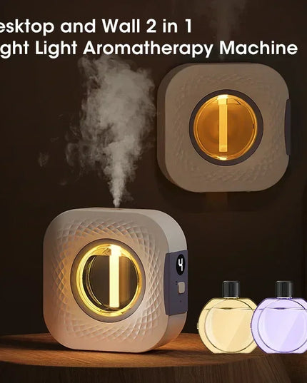 Smart Aromatherapy Machine Mini Plant Essential Oil Diffuser USB Aromatherapy Nebulizer Home Car Deodorization Air Purification