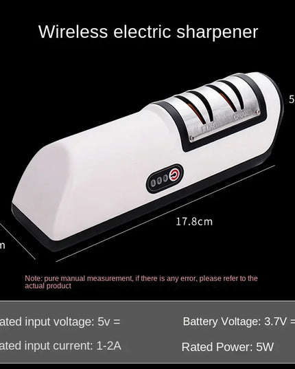 Kitchen Electric Knife Sharpener Multifunctional Automatic Professional 4 Gears Electric Knife Sharpener Kitchen Accessories
