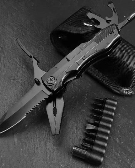 Multifunctional knife pliers portable multi-purpose folding pliers combination Swiss army knife knife outdoor tool pliers set