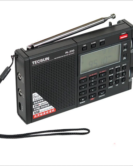 Tecsun PL-330 FM/MW/SW/LW SSB DSP Full-Band Radio Multi-functional Portable Radio Receivers High Sensitivity Radio PL330
