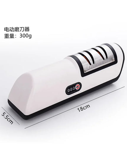 Kitchen Electric Knife Sharpener Multifunctional Automatic Professional 4 Gears Electric Knife Sharpener Kitchen Accessories