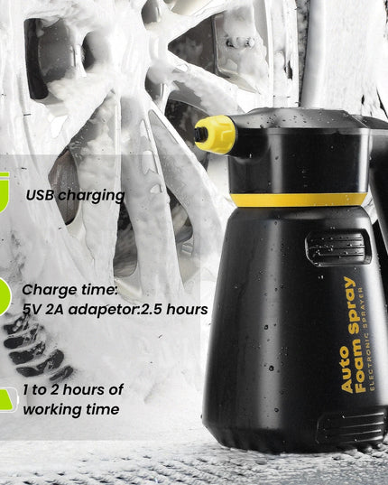 foamboss Electric Foam Sprayer Car Wash Home Garden Clean Detailing Snow Foam Cannon High Pressure Water