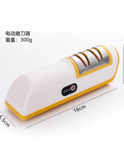 Kitchen Electric Knife Sharpener Multifunctional Automatic Professional 4 Gears Electric Knife Sharpener Kitchen Accessories