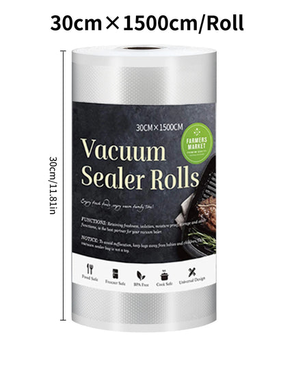 saengQ Kitchen Food Vacuum Sealer Bag Sous Vide Storage Bags For Vacuum Packaging 12/15/20/25/30cm*1500cm/Rolls