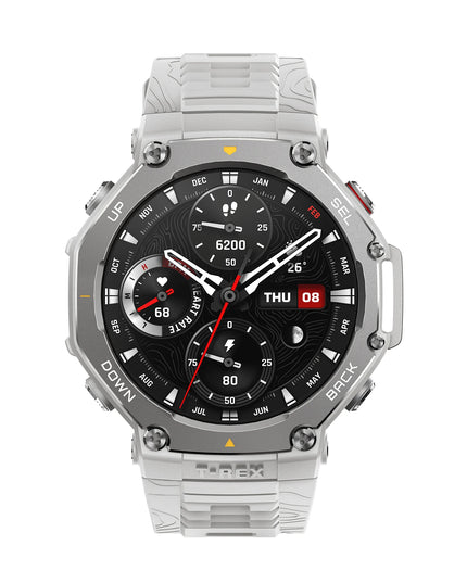Amazfit T-Rex 3 T Rex 3 Outdoor Smartwatch 48mm AMOLED Display 6 Satellite Systems Dual Band GPS 170 Sports Mode Smart Watch