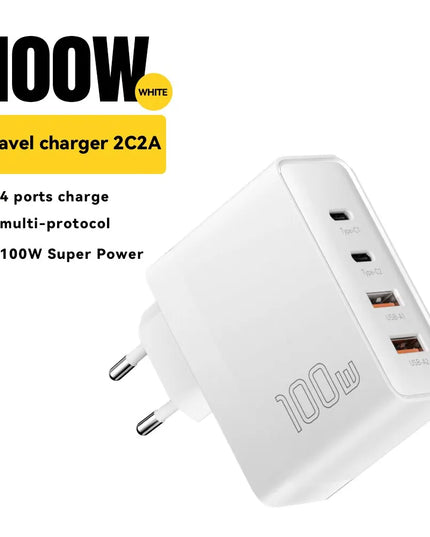 Essager 100W GaN USB Type C Caricabatterie PD QC Quick Charge 4.0 3.0 Type C Ricarica Rapida Per iPhone 14 13 12 Xiaomi Macbook