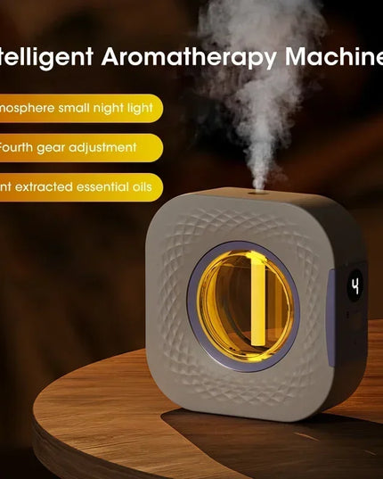 Smart Aromatherapy Machine Mini Plant Essential Oil Diffuser USB Aromatherapy Nebulizer Home Car Deodorization Air Purification