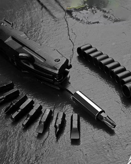 Multifunctional knife pliers portable multi-purpose folding pliers combination Swiss army knife knife outdoor tool pliers set