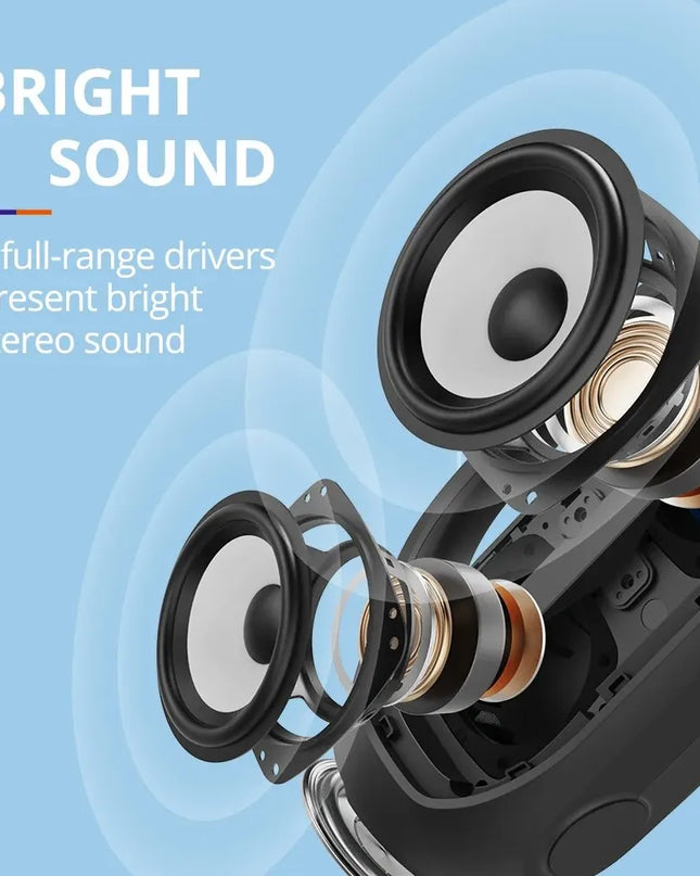 Tronsmart Bang SE Speaker with Bluetooth 5.3, Portable Handle, 24-Hour Playtime, for Party, Camping