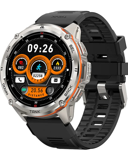 2025 KOSPET TANK T3 Ultra GPS Smart Watch For Men Smartwatch Women 470mAh Battery Digital Fitness AMOLED AOD Bluetooth Watches