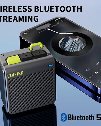 Edifier MP85 Portable Bluetooth Speakers Camping Walking Speaker Wireless Stereo 70g Lightweight 8H Playback Waterproof