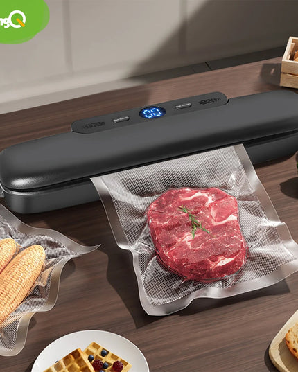 saengQ Vacuum Sealer Packaging Machine Food Vacuum Sealer With Free 10pcs Vacuum bags Household Vacuum Food Sealing