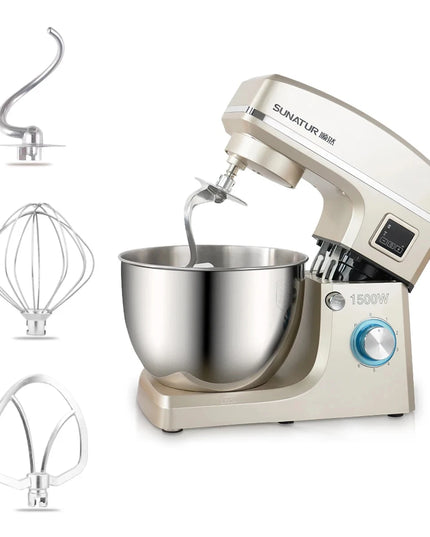 SUNATUR 8L Stand Mixer Electric Food Crusher  Food Processors Home Appliance Home Appliance Mixer Planetary mixer Beater