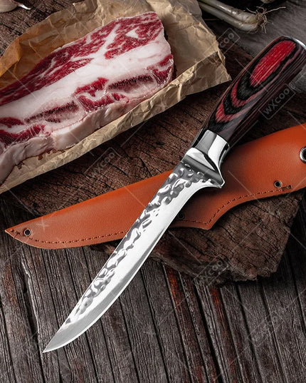 Handmade Forged Boning Knife Professional Damascus Chef Knives Cooking Butcher Knife Meat Fish Cutting Knife Kitchen Accessories