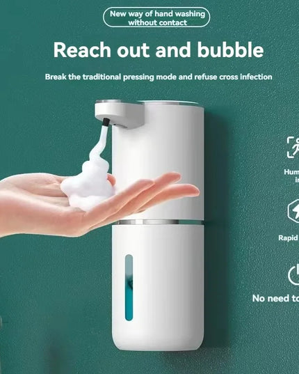 Automatic Soap Dispenser Touchless Foaming Soap Dispenser 380ml USB Rechargeable Electric 4 Level Adjustable Foam Soap Dispenser